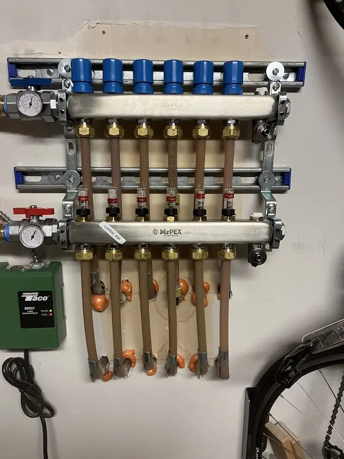 Plumber performing Leak Detection at a residential property in German Flatts